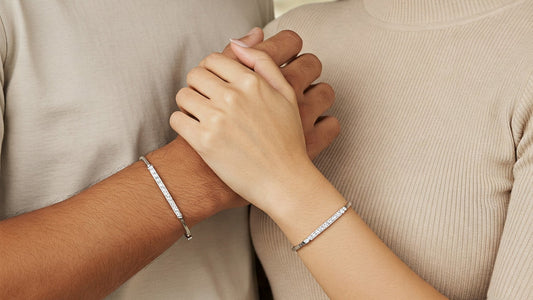 Matching Lab Diamond Bracelets for Couples: A Symbol of Everlasting Love